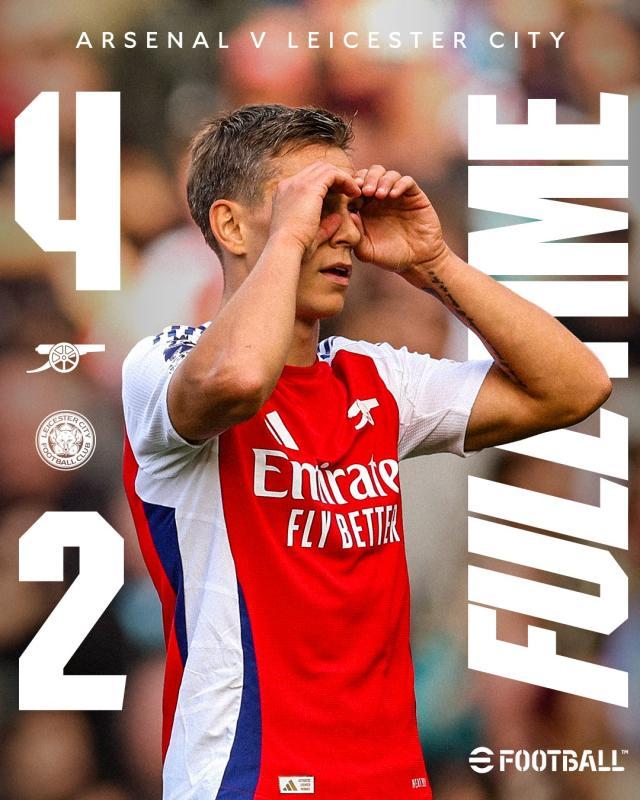 开云体育博彩-【英超】阿森纳4比2险胜莱斯特城，特罗萨尔绝杀